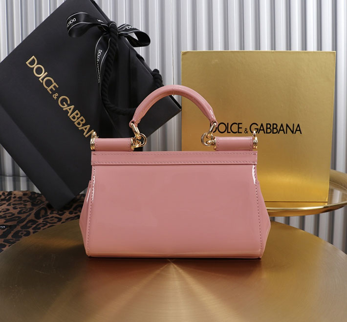 ドルガバ バッグ アウトレット Dolce & Gabbana ハンドバッグ シシリー スモール ピンク 2633511 ドルチェ&ガッバーナ バッグ レディース - 画像 (8)