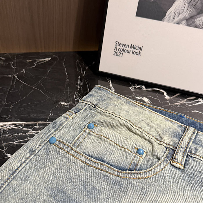 最高級ルイヴィトンスーパーコピー Louis Vuitton コットン 2026年春夏 メンズ ストレートレッグジーンズ clothes202600592 ルイヴィトン メンズジーンズ 安い - 画像 (7)