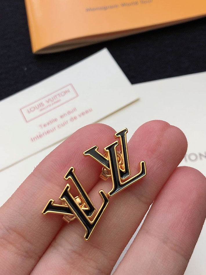 最高級ルイヴィトンスーパーコピー Louis Vuitton ピアス・LV アイコニック エナメル M04444 ヴィトン ピアス 人気 - 画像 (6)