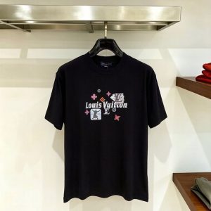 ルイヴィトン メンズスタイリッシュTシャツ