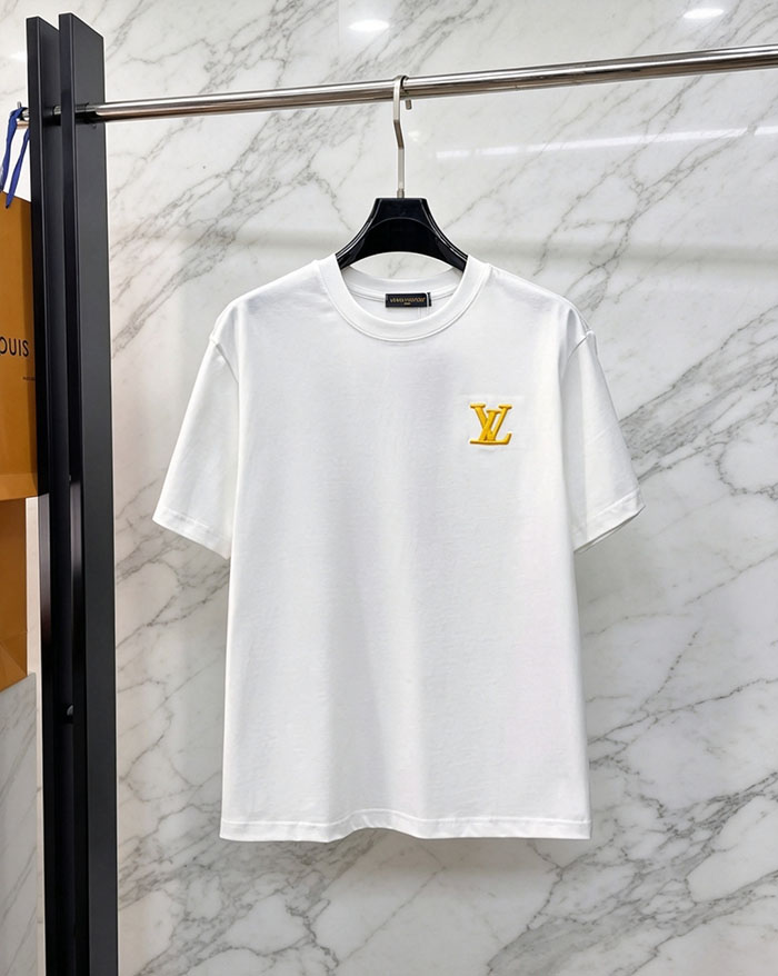 ルイヴィトン メンズ白Tシャツ 新作
