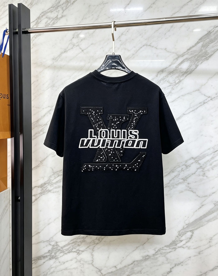 最高級ルイヴィトンスーパーコピー Louis Vuitton 2026年春夏新作 🐫 クルーネック ピュアコットン 半袖Tシャツ clothes202600627 ルイヴィトン メンズ Tシャツ 新作 - 画像 (11)