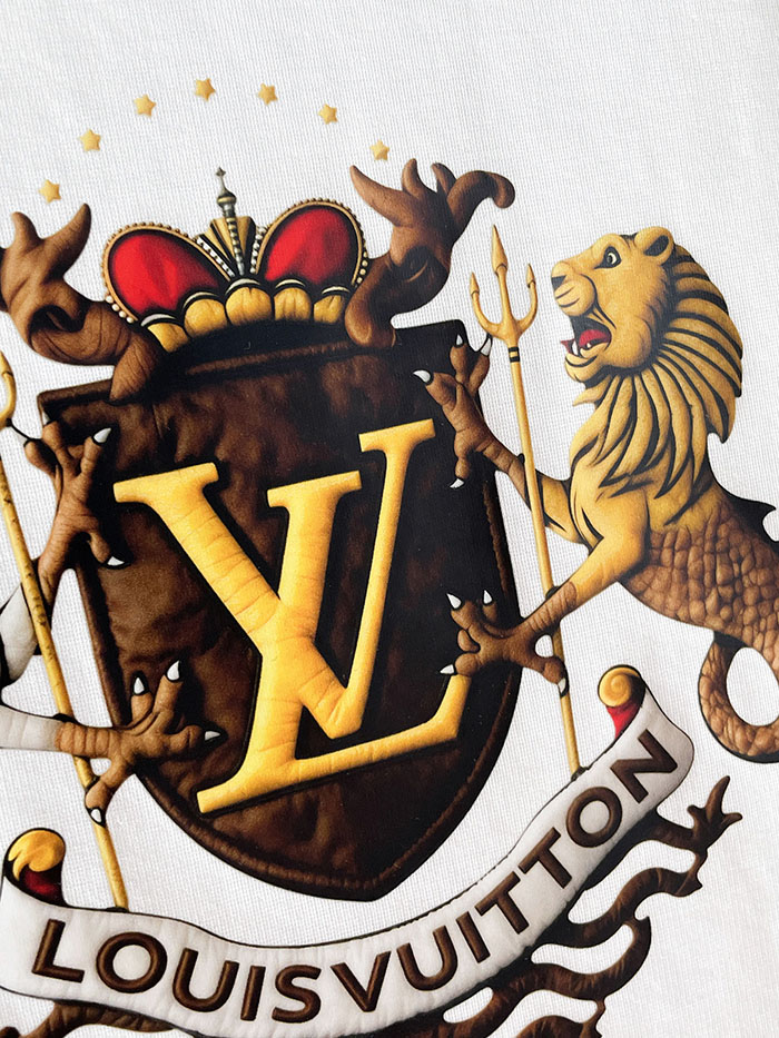 最高級ルイヴィトンスーパーコピー Louis Vuitton 2026年春夏新作 マーセライズドコットン半袖Tシャツ clothes202600644 ルイヴィトン 白Tシャツ 新作 - 画像 (9)