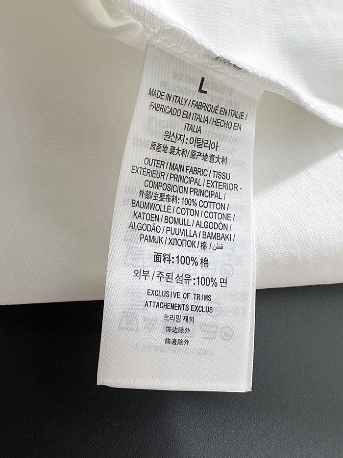 最高級ルイヴィトンスーパーコピー Louis Vuitton 2026年春夏新作 マーセライズドコットン半袖Tシャツ clothes202600644 ルイヴィトン 白Tシャツ 新作 - 画像 (7)