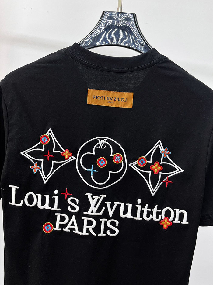 最高級ルイヴィトンスーパーコピー Louis Vuitton 2026年春夏新作:ピュアコットン クルーネック 半袖Tシャツ clothes202600648 ルイヴィトン メンズ 純綿 Tシャツ 白 - 画像 (8)