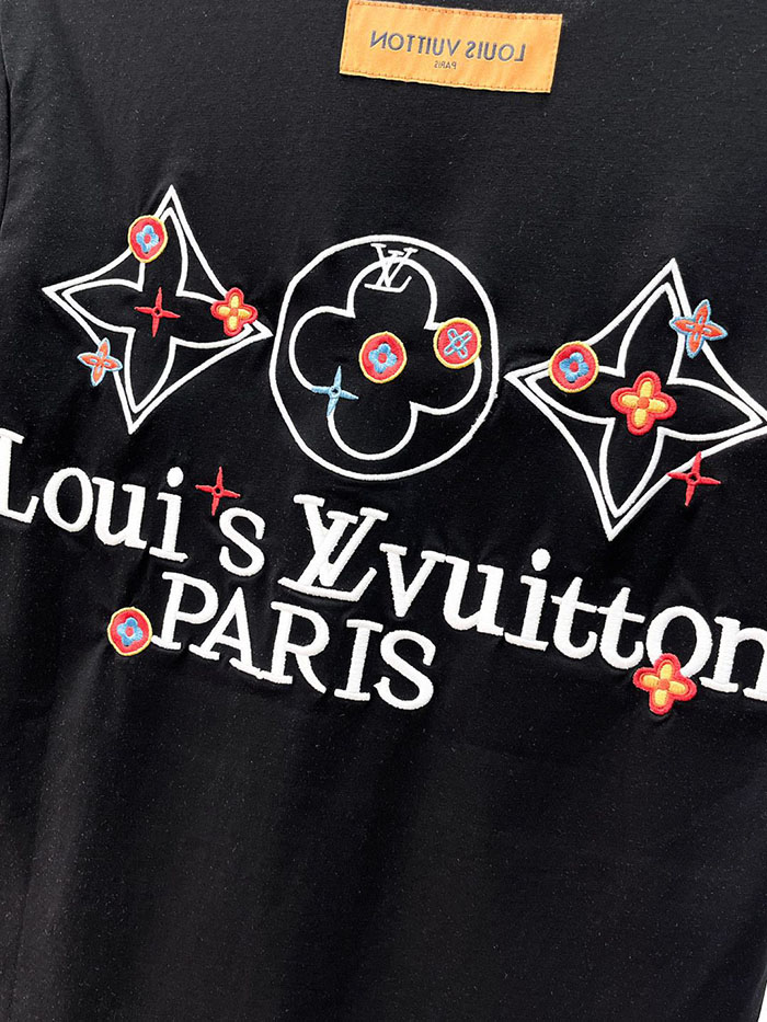 最高級ルイヴィトンスーパーコピー Louis Vuitton 2026年春夏新作:ピュアコットン クルーネック 半袖Tシャツ clothes202600648 ルイヴィトン メンズ 純綿 Tシャツ 白 - 画像 (7)