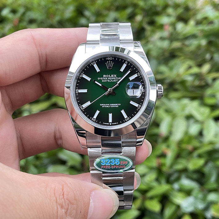 最高級ロレックス時計コピー ROLEX デイトジャスト41 126300 メンズ 腕時計 ミントグリーン 2633651 ロレックス コピー 店舗 - 画像 (8)