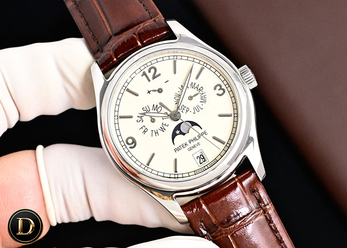 最高級パテックフィリップスーパーコピー PATEK PHILIPPE コンプリケーション アニュアルカレンダー ムーンフェイズ 5146G-010 パテック フィリップ 時計 安い - 画像 (7)