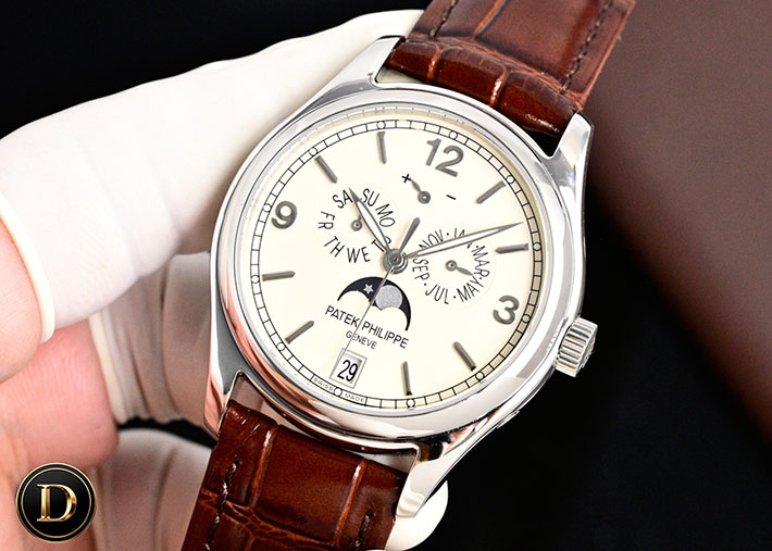 最高級パテックフィリップスーパーコピー PATEK PHILIPPE コンプリケーション アニュアルカレンダー ムーンフェイズ 5146G-010 パテック フィリップ 時計 安い - 画像 (6)