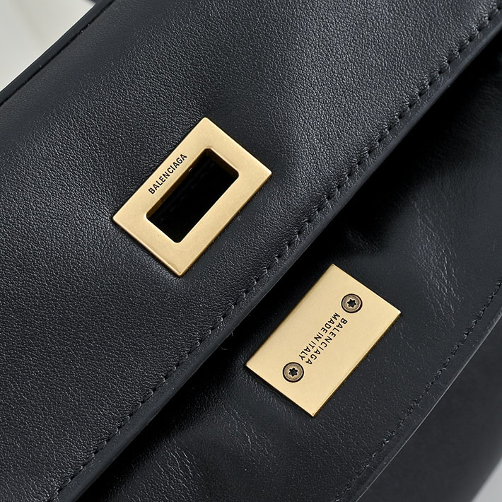 バレンシアガ バッグ 人気 レディース BALENCIAGA Rodeo ハンドバッグ スモール ブラック 7897792AA4V1000 バレンシアガ ロデオ スモール - 画像 (6)