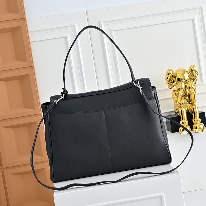 バレンシアガ バッグ 人気 レディース BALENCIAGA Rodeo ハンドバッグ ラージ ブラック 7897442AA4U1000 バレンシアガ アウトレット商品 - 画像 (8)