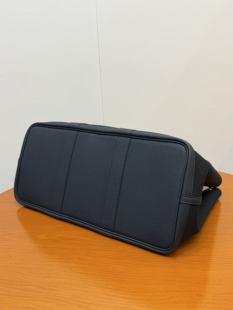 最高級エルメスガーデンパーティコピー HERMES ガーデンパーティー GM 45 黒 ネゴンダ/トワルアッシュ 2633934 エルメス ガーデンパーティ メンズ - 画像 (6)