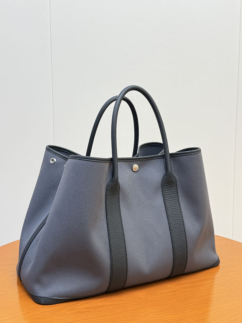最高級エルメスガーデンパーティコピー HERMES ガーデンパーティー GM 45 グレー ネゴンダ/トワルアッシュ 2633935 エルメス ガーデンパーティ風 - 画像 (11)