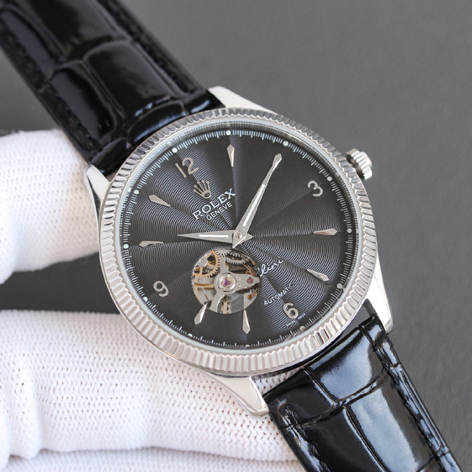 ブランド腕時計専門店 通販 ROLEX(ロレックス) センテリック スケルトン オープンハート 自動巻き メンズ 高級腕時計 - 画像 (2)