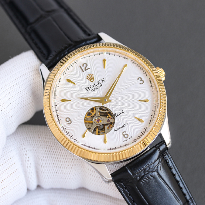 ブランド腕時計専門店 通販 ROLEX(ロレックス) センテリック スケルトン オープンハート 自動巻き メンズ 高級腕時計 - 画像 (5)