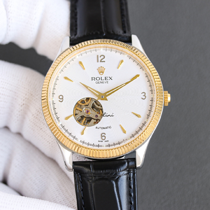 ブランド腕時計専門店 通販 ROLEX(ロレックス) センテリック スケルトン オープンハート 自動巻き メンズ 高級腕時計 - 画像 (6)