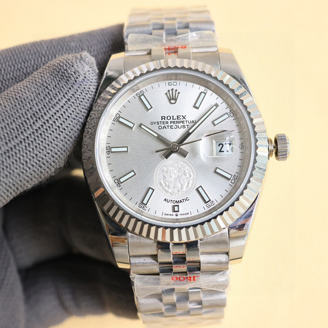 ブランド腕時計専門店 通販 ROLEX風 デイトジャスト シルバー フルスチールモデル メンズ 腕時計 - 画像 (3)