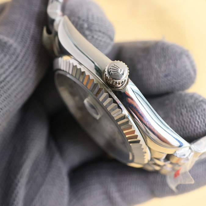 ブランド腕時計専門店 通販 ROLEX風 デイトジャスト シルバー フルスチールモデル メンズ 腕時計 - 画像 (4)