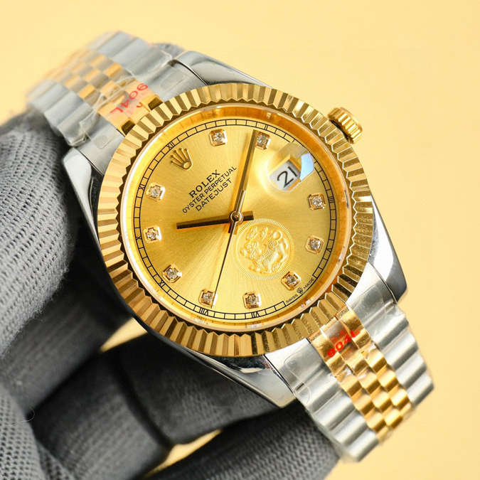 ブランド腕時計専門店 通販 ROLEX風 オイスターパーペチュアル デイトジャスト 自動巻き メンズ 腕時計 - 画像 (3)