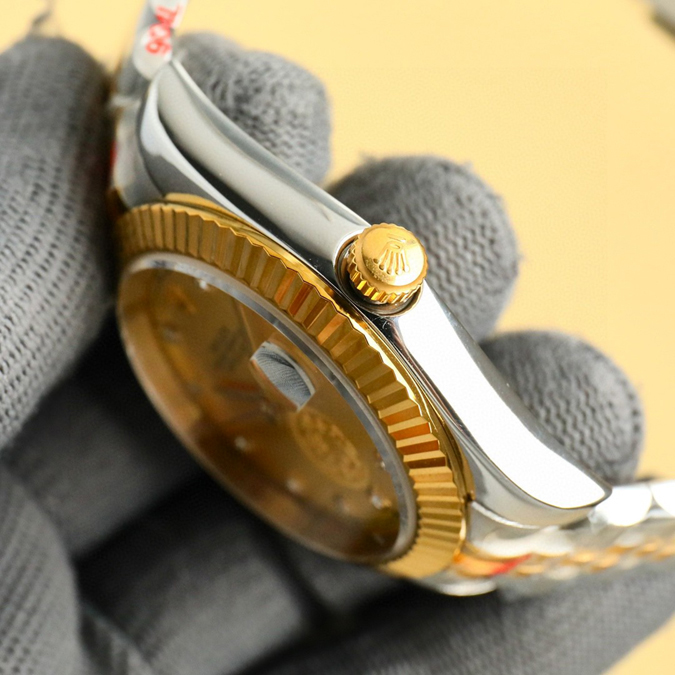 ブランド腕時計専門店 通販 ROLEX風 オイスターパーペチュアル デイトジャスト 自動巻き メンズ 腕時計 - 画像 (4)
