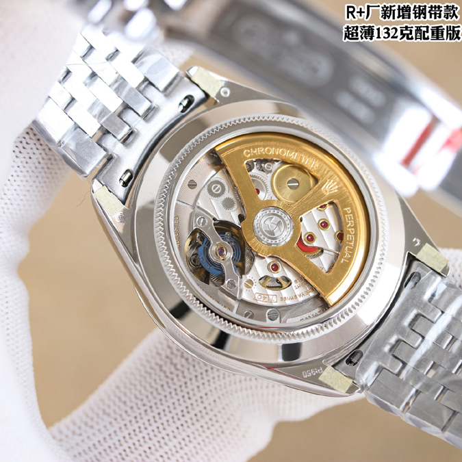 ROLEX セルニニ ムーンフェイズ 18Kホワイトゴールド ダイヤ ブルー guilloche ディスク ムーン 自動巻き メンズ - 画像 (8)