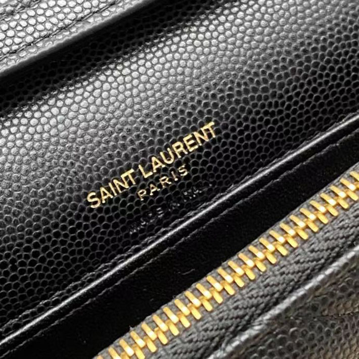 最高級サンローランスーパーコピー Saint Laurent パリ チェーンウォレット ブラック 871149AAGOZ1000 サンローラン チェーンウォレット アウトレット - 画像 (2)