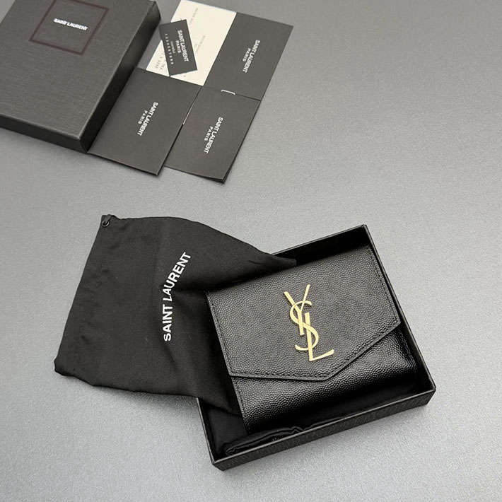 最高級サンローランスーパーコピー Saint Laurent アップタウン コンパクトウォレット ブラック 2634234 サンローラン財布コピー - 画像 (2)