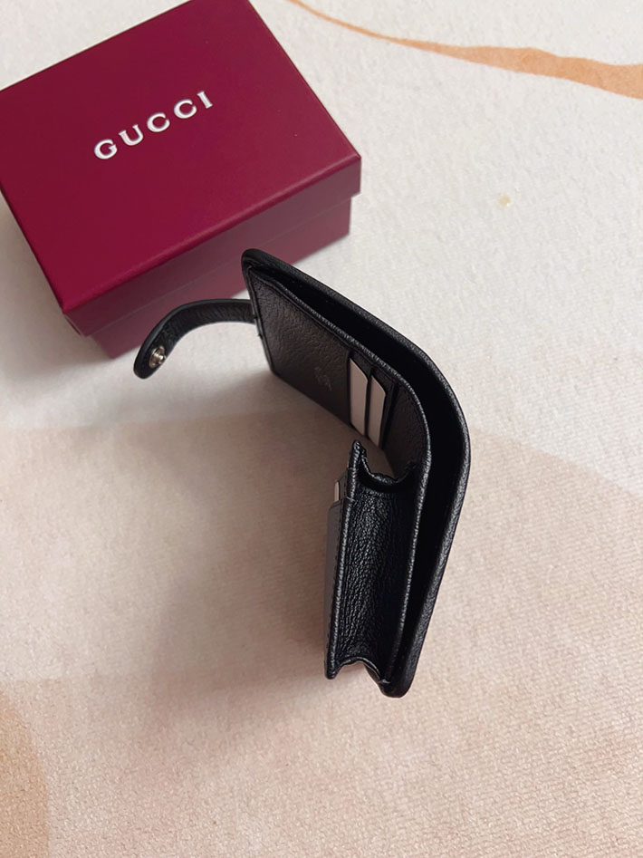 グッチ 財布 アウトレット GUCCI ジャッキー ミディアム ウォレット ブラック 867166 FAFV4 1000 グッチ 財布 レディース 人気 - 画像 (5)