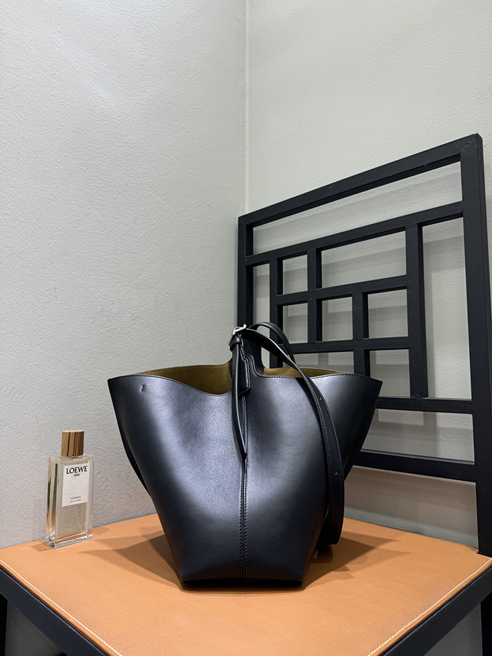 最高級ロエベスーパーコピー LOEWE ビルバオ バケットバッグ ミディアム ブラック 2634260 ロエベ バッグ 人気ランキング - 画像 (9)