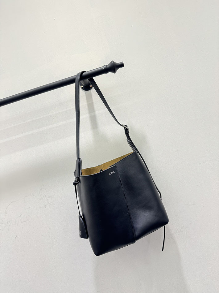 最高級ロエベスーパーコピー LOEWE ビルバオ バケットバッグ ミディアム ブラック 2634260 ロエベ バッグ 人気ランキング - 画像 (6)