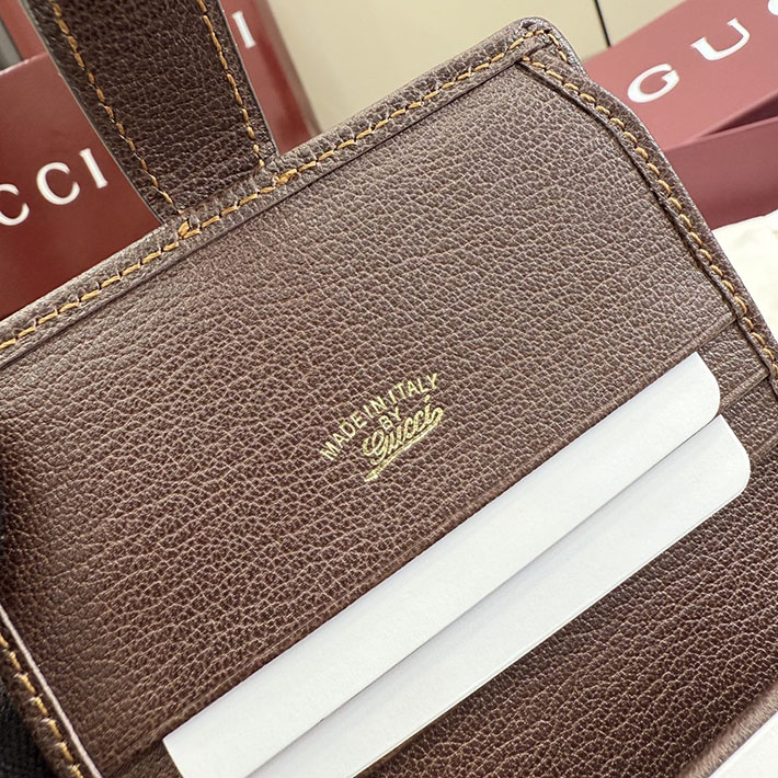グッチ 財布 アウトレット GUCCI ジャッキー ミディアム ウォレット サンド&ダークブラウン 867166 FAFV2 9651 レディース グッチ 財布 - 画像 (4)