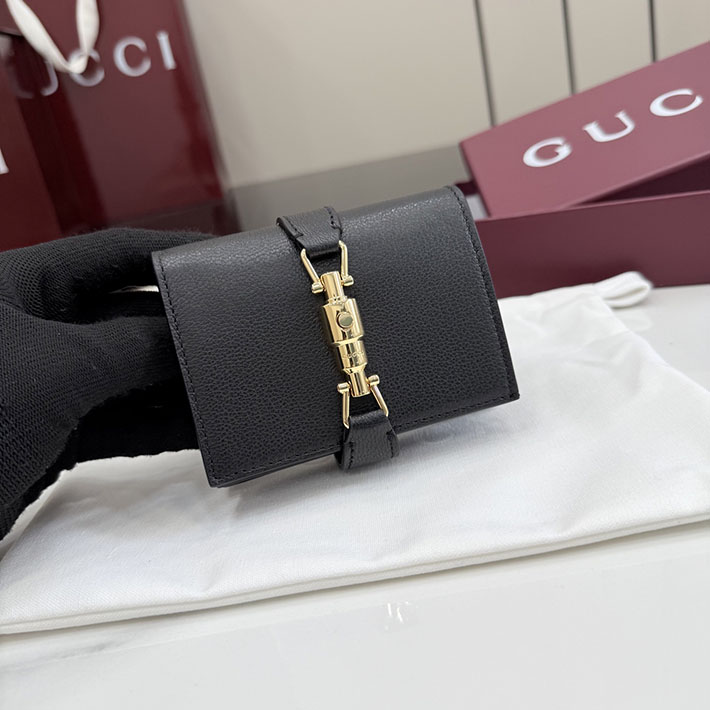 グッチ 財布 アウトレット GUCCI ジャッキー ミディアム ウォレット ブラック 867166 AAGA7 1000 グッチ 財布 新作 2026 - 画像 (9)