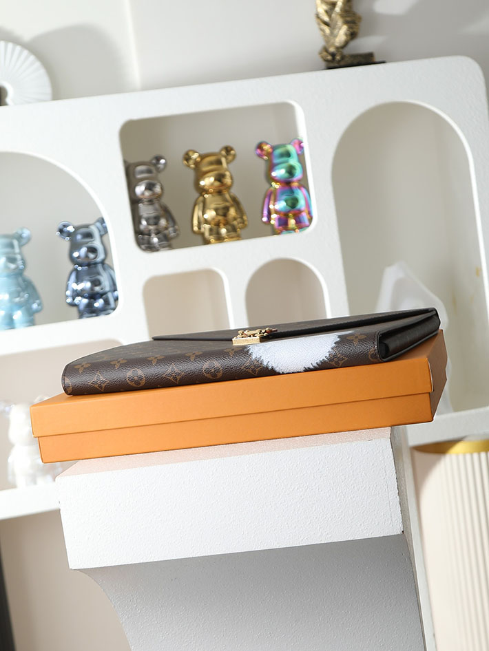 ルイヴィトン バッグ 新作 Louis Vuitton フォルダー・マーク メンズ ブラウン GI1397 ヴィトン ビジネスバッグ メンズ - 画像 (7)