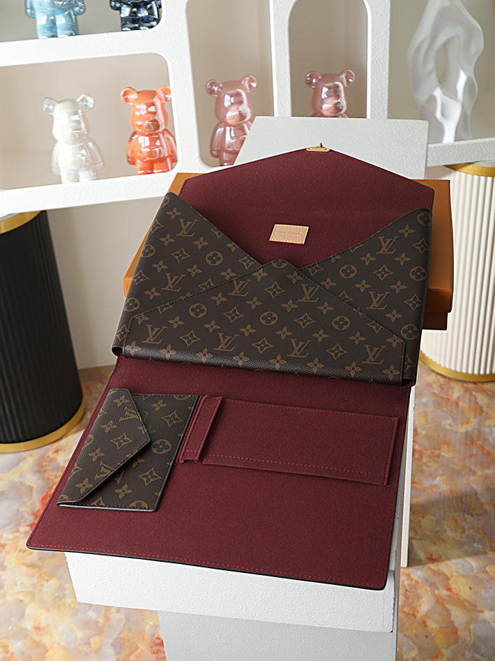 ルイヴィトン バッグ 新作 Louis Vuitton フォルダー・マーク メンズ ブラウン GI1397 ヴィトン ビジネスバッグ メンズ - 画像 (3)