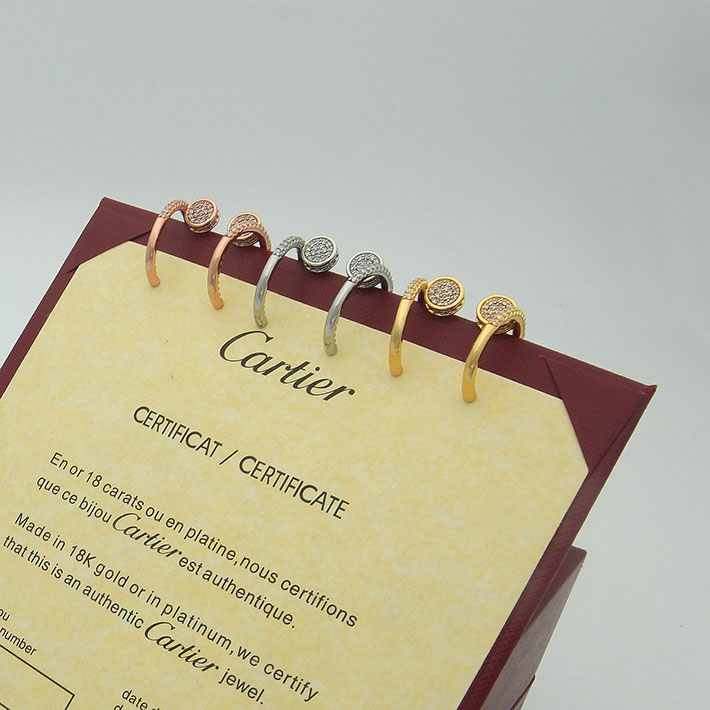 最高級カルティエスーパーコピー Cartier ジュスト アン クル フープ イヤリング スモールモデル パヴェセッティング B8301430 カルティエ ピアス 人気 - 画像 (8)