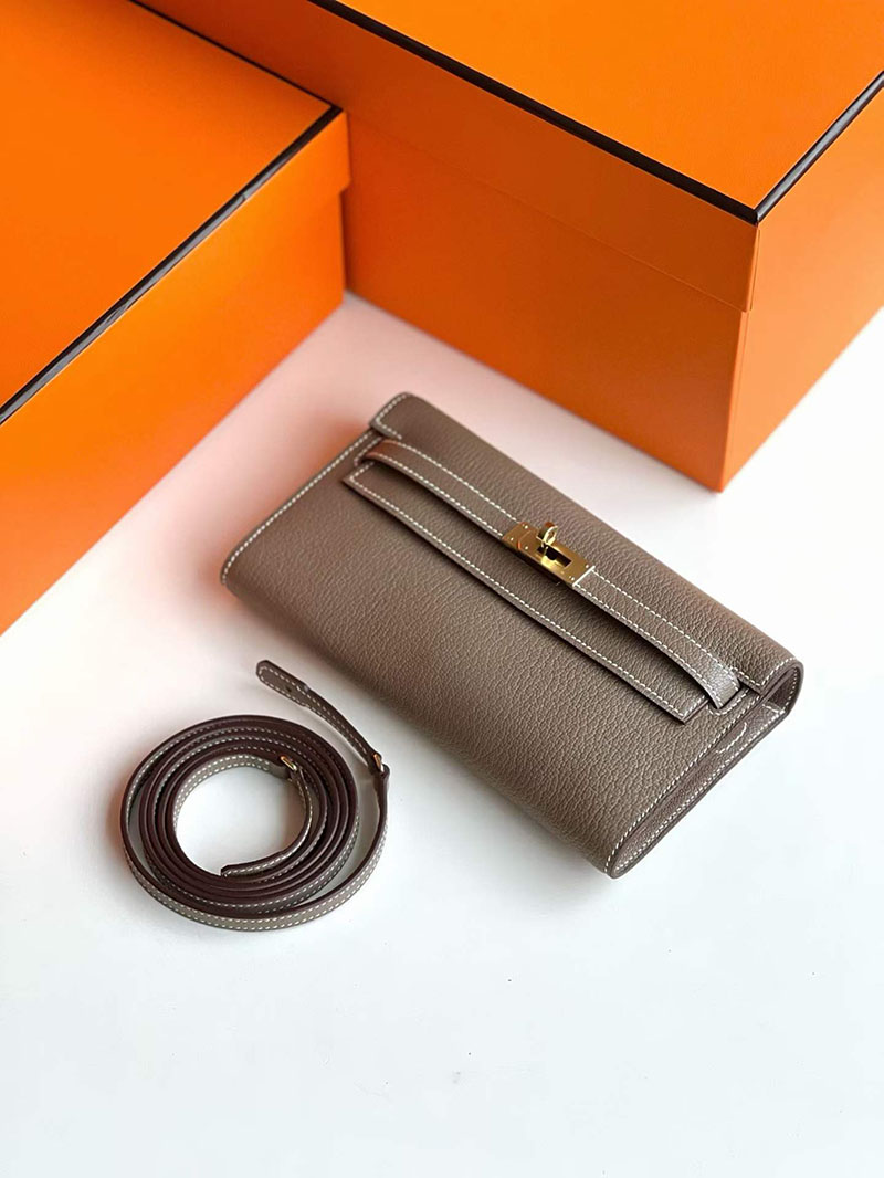 エルメス ケリートゥー・ゴー HERMES ケリーウォレット ロング トゥーゴー ヴォーエプソン 39色から選べます 2634583 ケリーウォレット ロング 定価 - 画像 (30)