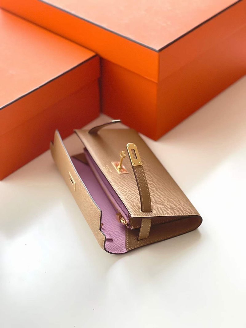 エルメス ケリートゥー・ゴー HERMES ケリーウォレット ロング トゥーゴー ヴォーエプソン 39色から選べます 2634583 ケリーウォレット ロング 定価 - 画像 (24)