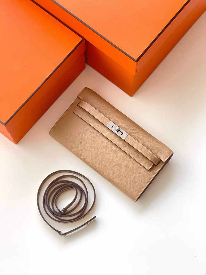 エルメス ケリートゥー・ゴー HERMES ケリーウォレット ロング トゥーゴー ヴォーエプソン 39色から選べます 2634583 ケリーウォレット ロング 定価 - 画像 (21)
