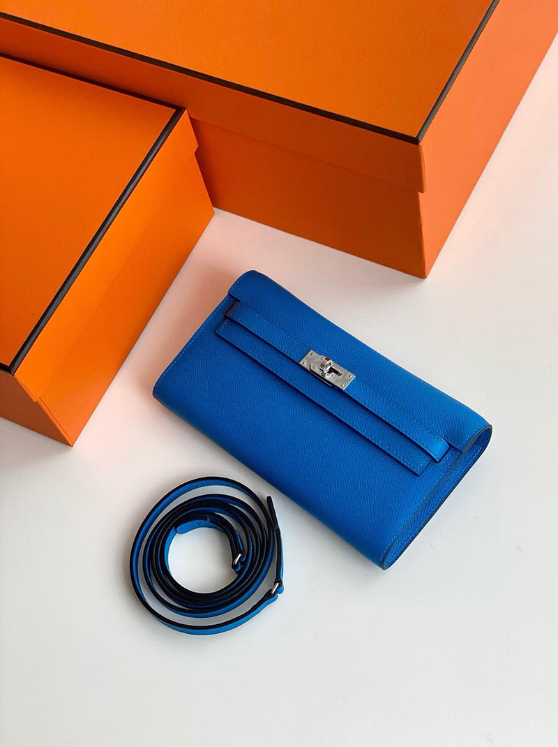 エルメス ケリートゥー・ゴー HERMES ケリーウォレット ロング トゥーゴー ヴォーエプソン 39色から選べます 2634583 ケリーウォレット ロング 定価 - 画像 (17)