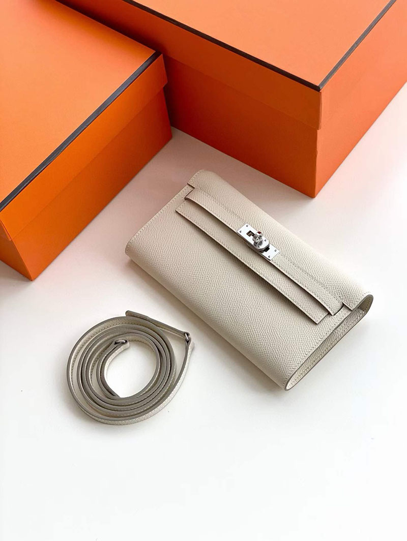 エルメス ケリートゥー・ゴー HERMES ケリーウォレット ロング トゥーゴー ヴォーエプソン 39色から選べます 2634583 ケリーウォレット ロング 定価 - 画像 (16)