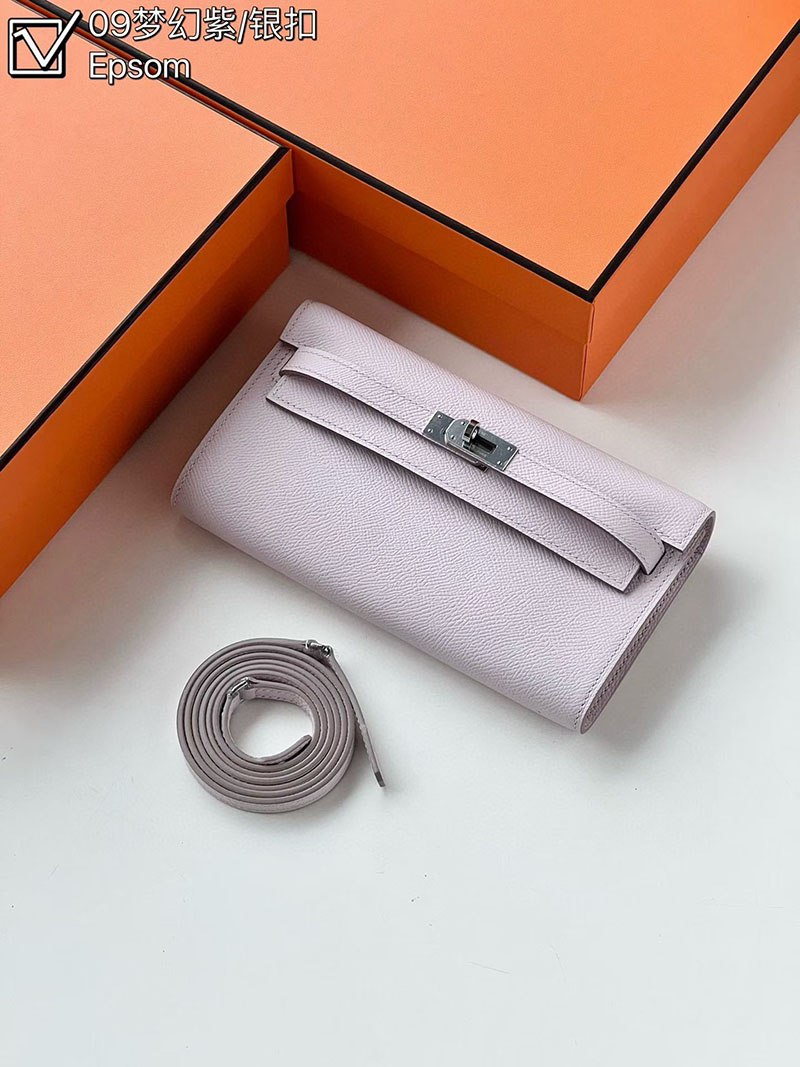 エルメス ケリートゥー・ゴー HERMES ケリーウォレット ロング トゥーゴー ヴォーエプソン 39色から選べます 2634583 ケリーウォレット ロング 定価 - 画像 (14)