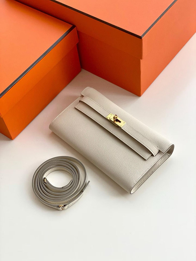 エルメス ケリートゥー・ゴー HERMES ケリーウォレット ロング トゥーゴー ヴォーエプソン 39色から選べます 2634583 ケリーウォレット ロング 定価 - 画像 (10)