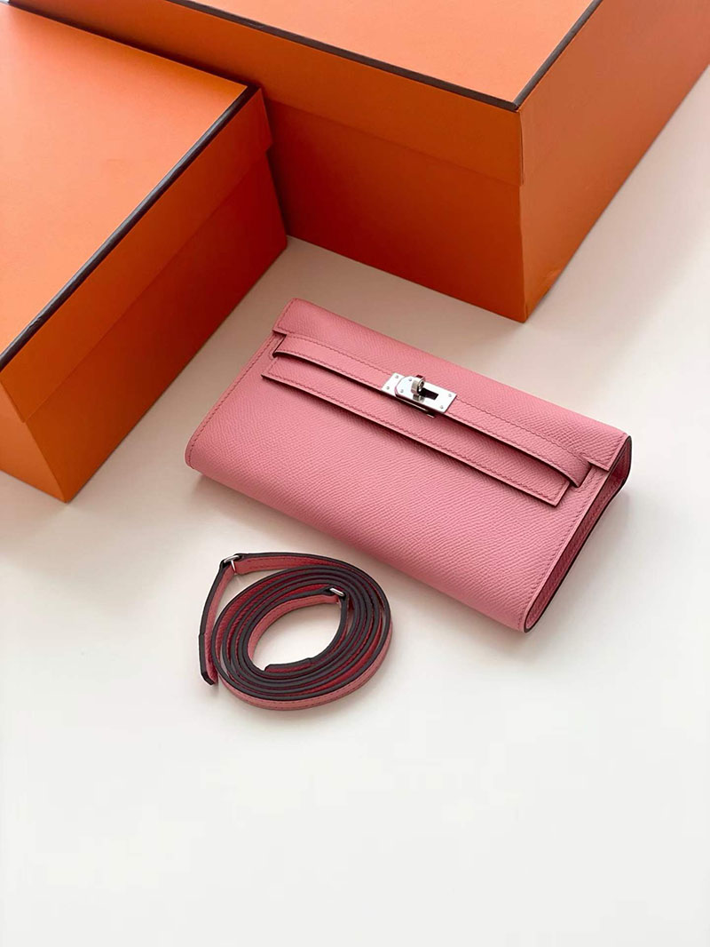 エルメス ケリートゥー・ゴー HERMES ケリーウォレット ロング トゥーゴー ヴォーエプソン 39色から選べます 2634583 ケリーウォレット ロング 定価 - 画像 (6)