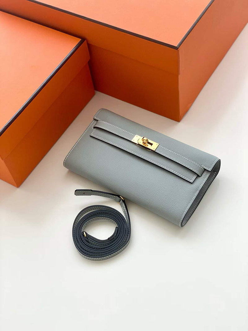 エルメス ケリートゥー・ゴー HERMES ケリーウォレット ロング トゥーゴー ヴォーエプソン 39色から選べます 2634583 ケリーウォレット ロング 定価 - 画像 (37)