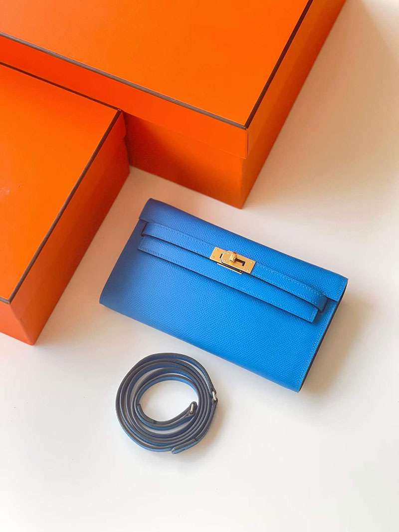エルメス ケリートゥー・ゴー HERMES ケリーウォレット ロング トゥーゴー ヴォーエプソン 39色から選べます 2634583 ケリーウォレット ロング 定価 - 画像 (34)