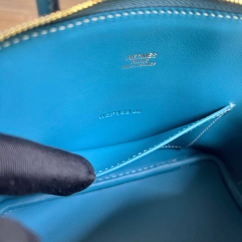 エルメスコピーの通販 HERMES ボリード1923 ミニ ニューブルージーン エバーカラー ゴールド金具 H075181CCD2 エルメス ボリード ミニ 定価 - 画像 (5)