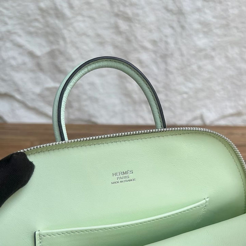 エルメスコピー通販 HERMES ボリード1923 ミニ ヴェールペパーミント シェブルミゾル シルバー金具 H073444CKN3 エルメス ボリード1923 ミニ - 画像 (4)