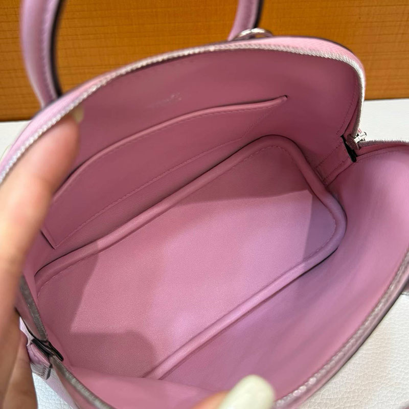 エルメスコピー通販 HERMES ボリード1923 ミニ モーヴシルベストル シェブルミゾル シルバー金具 H073444CKX9 エルメス ボリード ミニサイズ - 画像 (7)