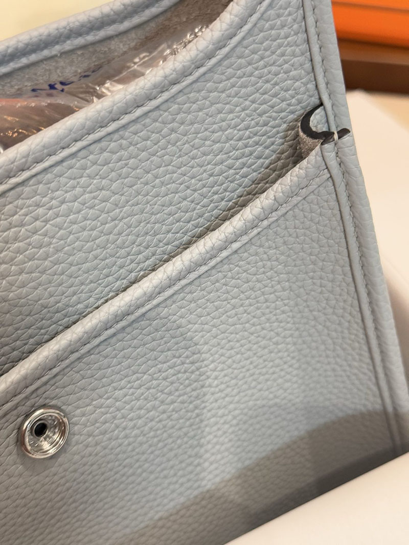 エルメスコピー通販 HERMES エヴリン3 23 ブルーペール トリヨンクレマンス シルバー金具 H087941CK08 エルメス ショルダーバッグ 公式 - 画像 (5)