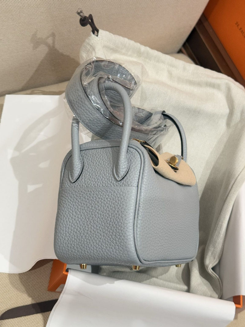 エルメスコピー通販 HERMES ミニリンディ グリパンタン トリヨンクレマンス ゴールド金具 H082608CCP0 エルメス ショルダーバッグ ミニ - 画像 (3)